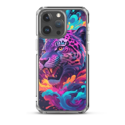 Angry Jaguar Clear Case for iPhone®