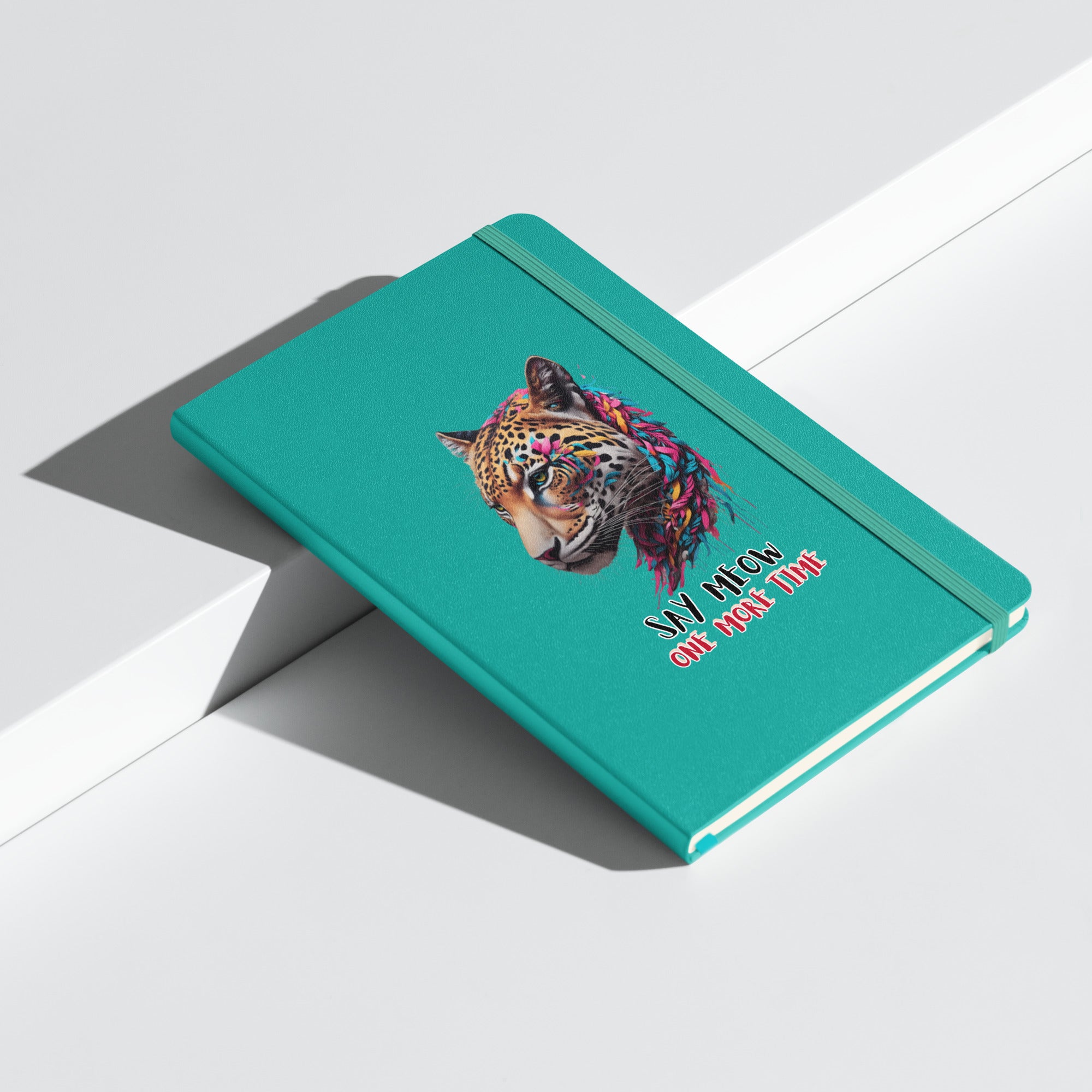 Angry Cat Hardcover Bound Notebook